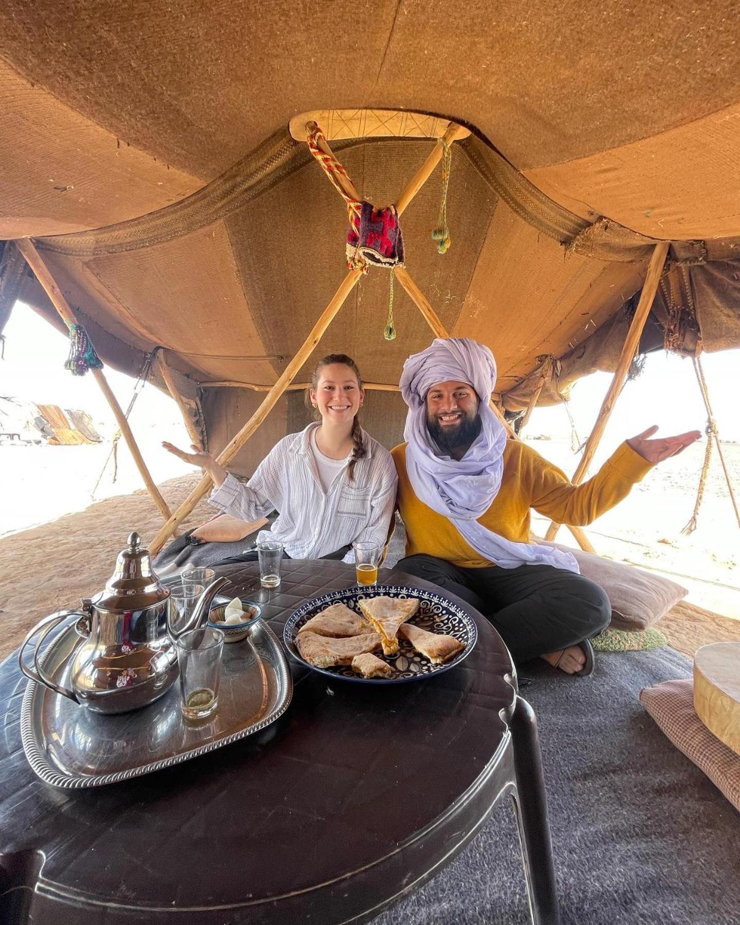 Roses Desert Camp Merzouga Exterior foto